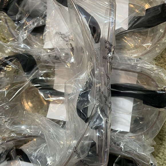 5 New! Sealed! Anti-Fog Safe Lab Plastic Glasses Protective Goggles Eyewear Misp - Picture 6 of 8